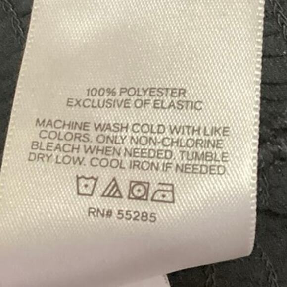 Express Women's Black V-Neck Smocked Waist Balloon Sleeve Wrap Blouse Top Size S - Picture 4 of 4